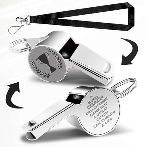 Silbato deportivo de acero inoxidable miniatura 1