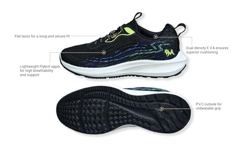 Image of Neeman's Trendy Casual Sneakers for Men | Lightweight Upper & Dual Density EVA Lightweight Outsole for All Day Comfort and Flexible