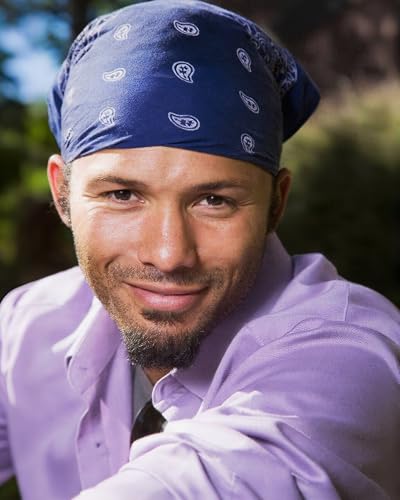 Large 27" x 27" 100% Cotton Bandanas - Set of 44