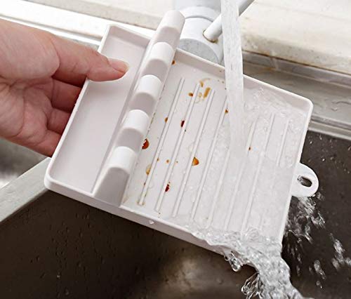 Set Of Two Multifunctional Holders For Spoons, Ladles, Spatulas, Lids Or Kitchen Utensils, Baking, Bpa Free (White And Green). #TOP6