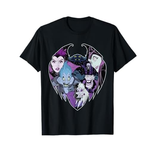 Disney Villains Evil Crew Camiseta