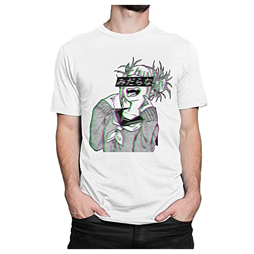My Hero Academia Himiko Toga T-Shirt, Boku No Hero Academia Tee White XL