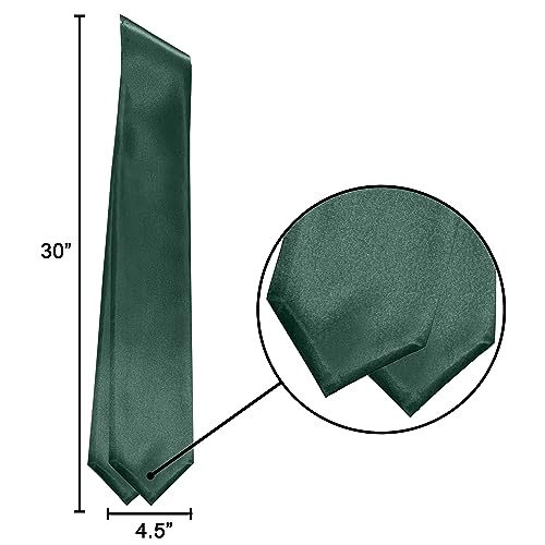 Image of Plain Graduation Stole Sash 60 Inch Unisex Adults Solid