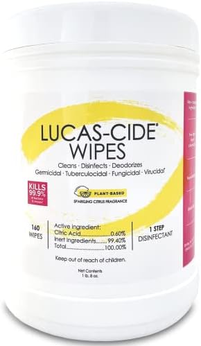 LUCAS-CIDE Disinfecting...