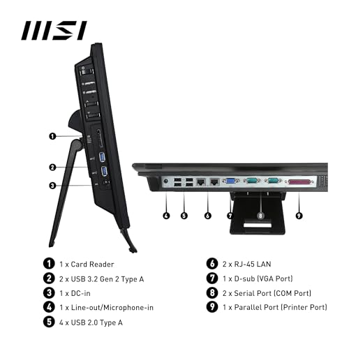 MSI Pro AP162T ADL-025XFR PC All-in-One