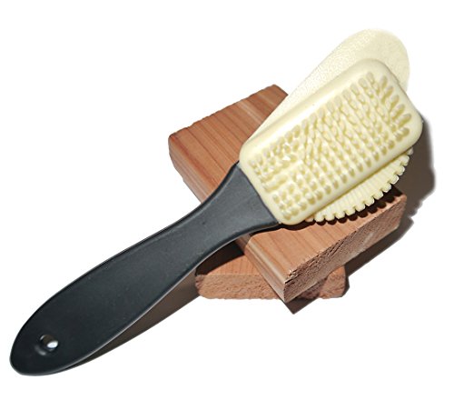 Shoeslulu Intensive Care Suede & Nubuck 4 Ways Leather Brush Cleaner (1 Pack, Intensive Care) - Thumbnail 2
