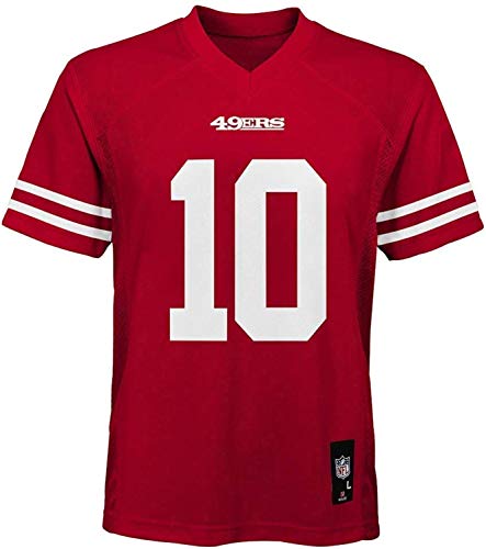Jimmy Garoppolo San Francisco 49ers Kids 4-7 Red Home Mid-Tier Jersey (7)