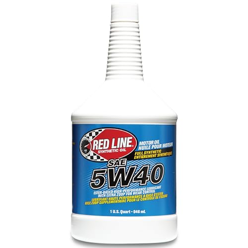 Aceite Motor 5W40 Sintético Red Line 1 Quart 6 Pack