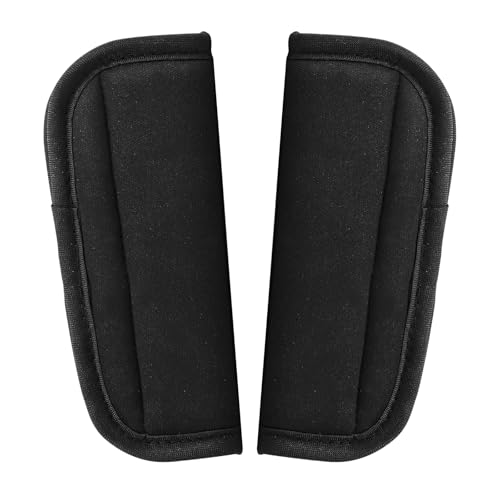 Shoulder Strap Covers for Stroller Baby 2 Pieces Baby Stroller Car Seat Strap Covers Universal, Seat Belt Pads for Kids, Car Seatbelt Strap Covers, Pushchair Strap Covers, Soft Seat Belt Cushion