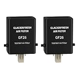 GLACIER FRESH Replacement For Sub-Zero Refrigerator Air Purification Cartridge 7042798, 7007076, 7007067 Air Filter (2 Pack)