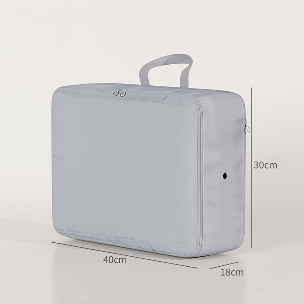 Cardons Cubi Da Viaggio A Compressione (Verde) – Set Organizer Per Valigia, Riduce Volume Del 55%