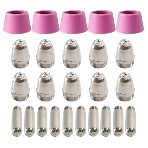 XUQXUQ AG60 SG55 WSD60 Electrodes Nozzles Cups plasma cutter consumables 25pcs