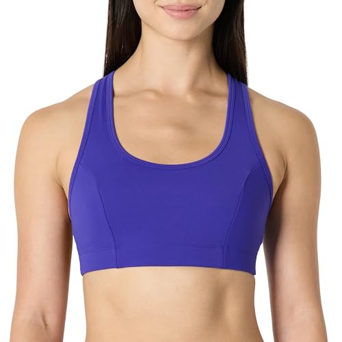Amazon Essentials Womens Active Total Train Medium Support Racerback Sports Bra Royal Blue X-Small