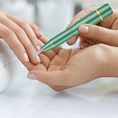 Taladro de uñas recargable para solucionar imperfecciones con kit portátil de 3 velocidades 3