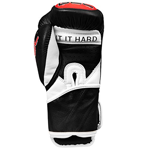 Title Gel Rush Bag Gloves, Black/Gray/Red, 16 Oz #TOP1