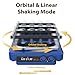 4E's USA Orbital and Linear Shaker - Adjustable Speed 20-500 RPM Orbital Shaker, 7.5 kg Loading Capacity Laboratory Shaker Mixer with Both Orbital Linear Shaking Mode, Continuous and Timed Operations