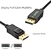 UVOOI DisplayPort Cable 10ft 2-Pack, 4K Display Port Cable High Speed DP to DP Cord (4K@60hz, 2K@144Hz & 165Hz, 1080P@144Hz, 3D)