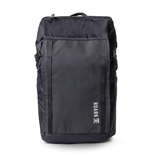Roark Accomplice Mule 25L Travel Backpack for Men – Water-Resistant Adventure Daypack, Carry-On 14” Laptop Backpack, Modular Attachment-Ready, Hidden AirTag Pocket
