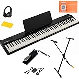 【通常別売りのペダル付き！選べるお得なセット内容】Roland GO88PX GO-88PX ローランド 電子ピアノ キーボード 88鍵盤 Bluetooth MIDI対応 軽量モデル 【GO:PIANO88 / GO88P 後継機種】セット品 (スタンドセット)