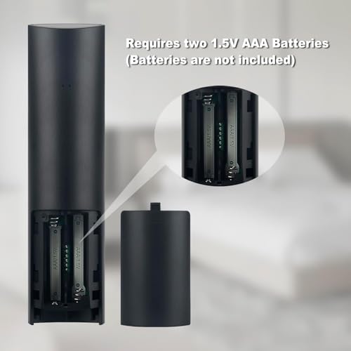 Image of Remote Control for Hisense Smart 4K Ultra HD Smart QLED TV with Non Voice Control Works with 65E7K TV - Please Match The Image with Your Old Remote Before Placing The Order