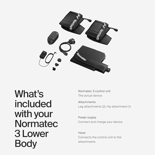 Image of Hyperice Normatec 3 - Recovery System with Patented Dynamic Compression Massage Technology (Normatec 3 Lower Body (Standard Size Legs + Hips)