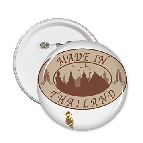 Broche Thaïlande pour vêtement - Personnalisez vos habits ternes avec un badge bouton