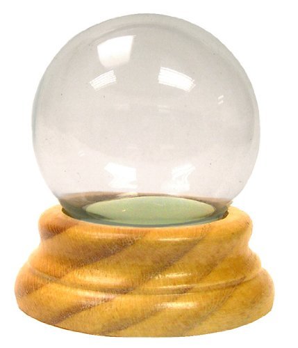 National Artcraft Snow Globe with Wood Base Makes a Fun Project for Do-It-Yourselfers