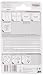 Command 17024 - Pack de 12 tiras pequeñas para posters, color blanco