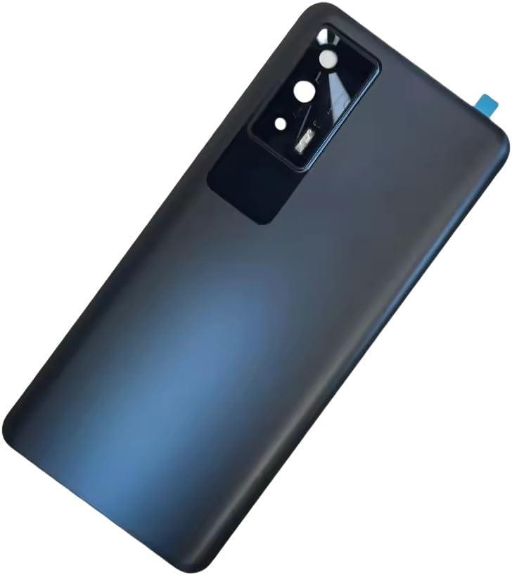 Compatible Rear Glass Back Cover for vivo iQOO Neo5 Model V2055A – Battery Door Housing Replacement Part (Black)