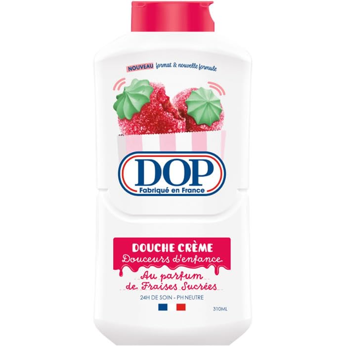 DOP Douceurs d'enfance Crème douche parfum fraises 310 ml