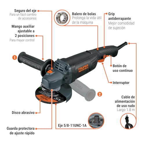 Esmeril Truper 7 pulgadas 25 esmeril truper 7 pulgadas marca TRUPER (3)