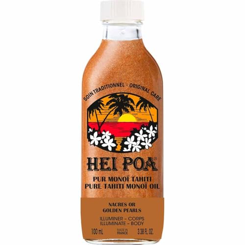 Hei Poa Pur Monoï Tiaré Nacarado Oro 100 ml