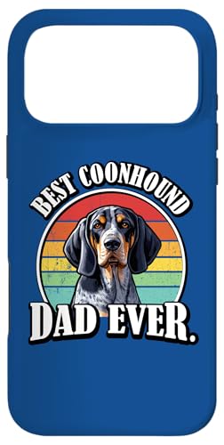Funny Retro Vintage Mens Best Dad Bluetick Coonhound Lover �X�}�z�P�[�X iPhone 17 Pro Max �p