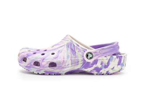 Image of Crocs Unisex-Child Classic Watercolor Marbled Clog