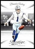 2024 Panini Prestige #81 Brandon Aubrey Dallas Cowboys Official NFL Football Card in Raw (NM or Better) Condition