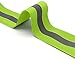 High Visibility Reflective Tape Strip, Fabric Florescent Reflective Safety Tape Sew-on Warning Safety Trim… (0.98in0.39in, Green)