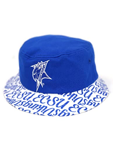 Elizabeth City State University Bucket Hat- Style 2 Blue