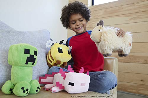 Mattel HBN41 Minecraft Basic 8-Inch Plush Bee Stuffed Animal Figure thumb #1