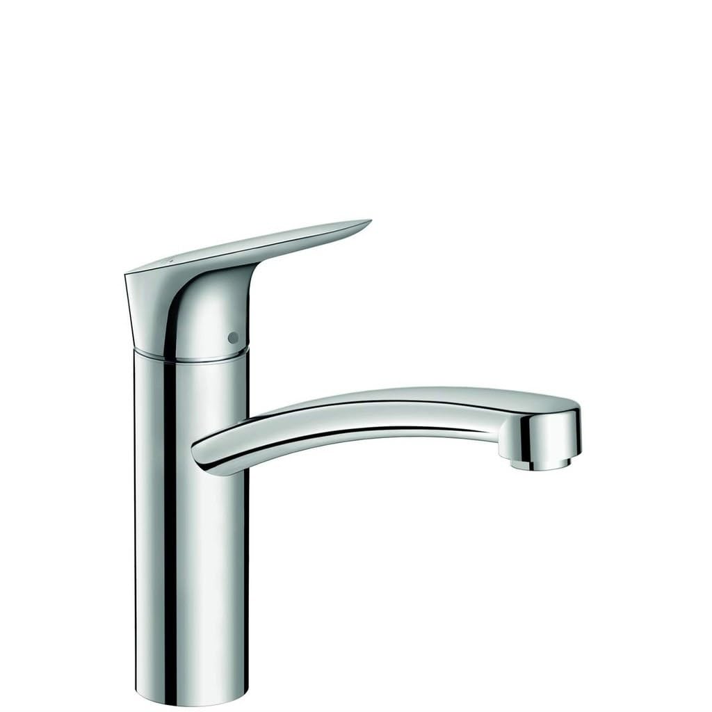 Mitigeur D'évier Hansgrohe Logis M31 – Chrome, 1 Jet, 12L/min, Pour Chauffe-eau