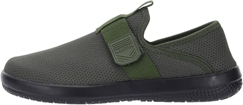 WHITIN Mens Water Shoes Size 10 Aqua Mesh Slip On Sneakers Summer Walking Casual Fashion Tennis Footwear Green 442