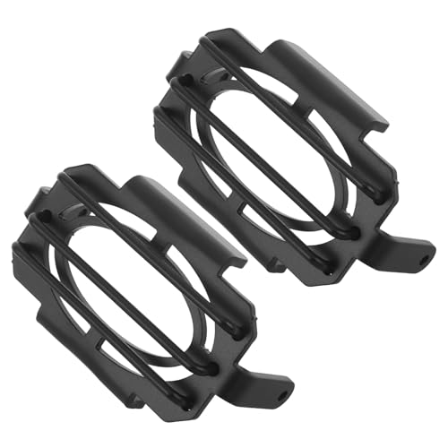 Cache de phare de moto en métal robuste : protection premium anti-rayures pour feux LED