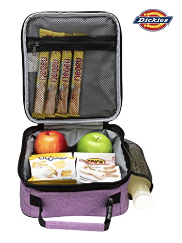 Dickies Basic Insulated Lunch Bag For Work, Thermal Reusable Office Lunch Box For Men, Women (Purple) #TOP4