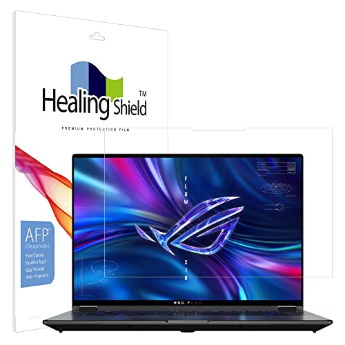Healingshield XLV[tیtB Screen Protector Oleophobic AFP Clear Film Compatible with ASUS ROG Flow X16 GV601