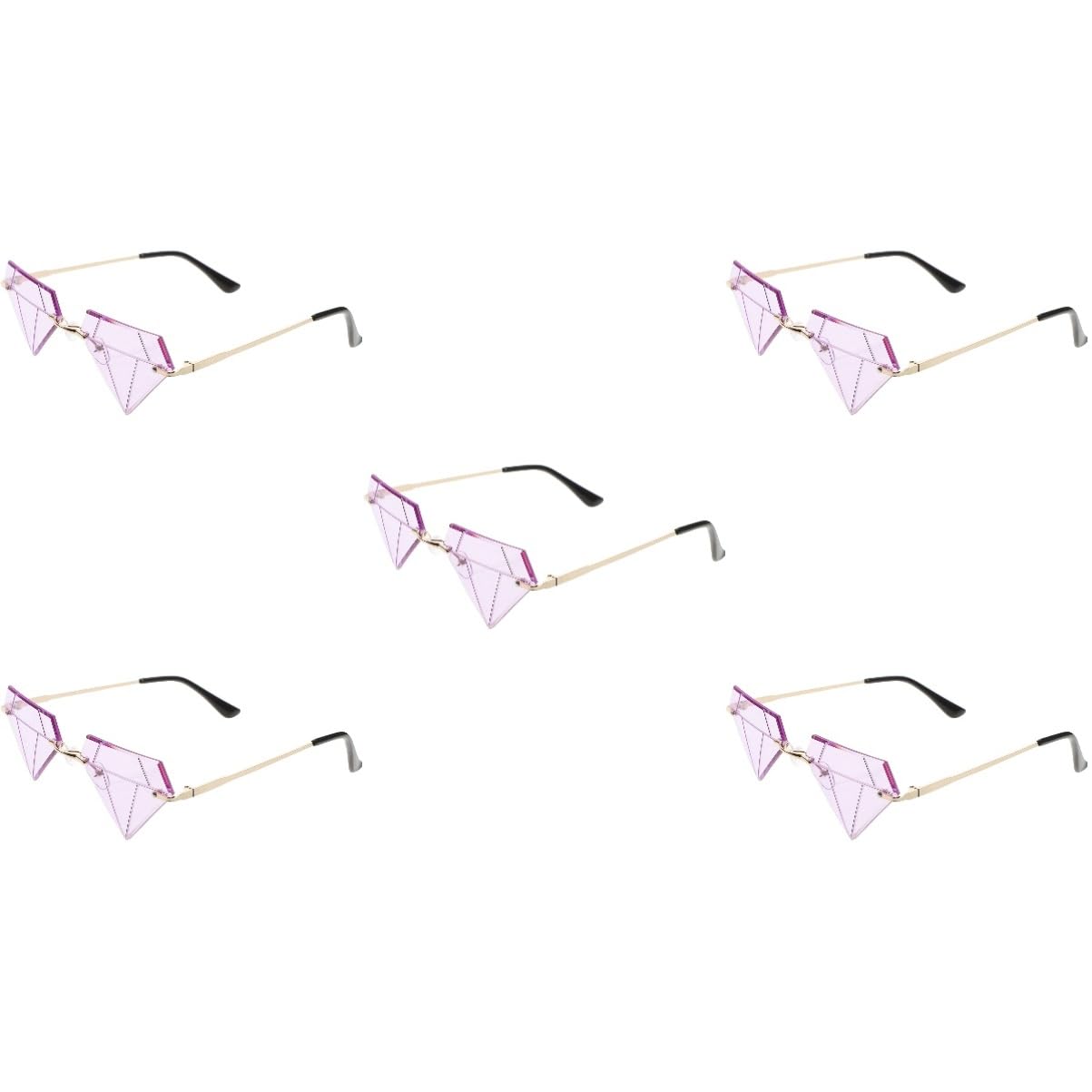Gafas Con Forma De Diamante Gafas Maravillosas Gafas De Fiesta Gafas De Baile Gafas De Sol Sin Montura Con Forma De Diamante Gafas De Sol De Moda Ordenador Personal