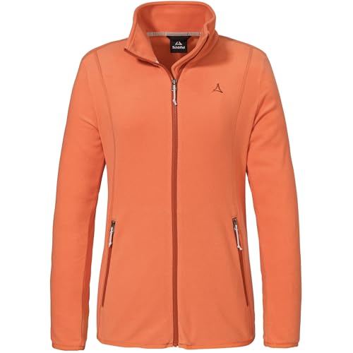 Forro polar Schöffel Jk Style Ash WMS Apricot Glow elástico y transpirable talla 42