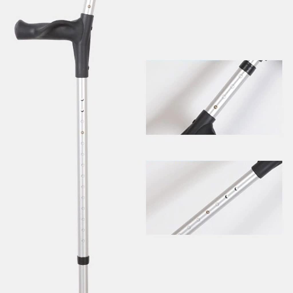 Muletas de Codo Muletas de Brazo Muletas de Fractura Bastón Plegable Rehabilitación Muletas de axila Muleta Auxiliar Ligera de Dos Paquetes Small Gift
