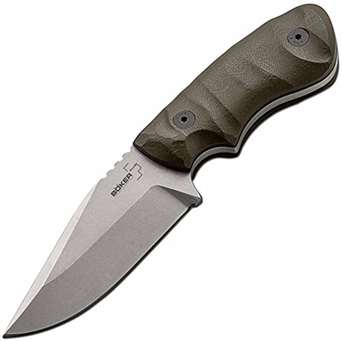 Boker Plus 02BO060 Ridgeback Knives with 3-3/8 In. Straight Edge Blade, Green