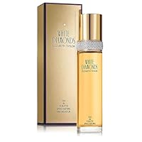 Elizabeth Taylor White Diamonds Eau de Toilette Spray, 100ml, Floral Chypre Fragrance, Celebrity Perfume for Women