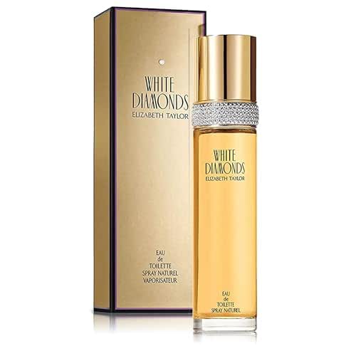 Elizabeth Taylor White Diamonds Women's Perfume, Long-Lasting Floral Fragrance for