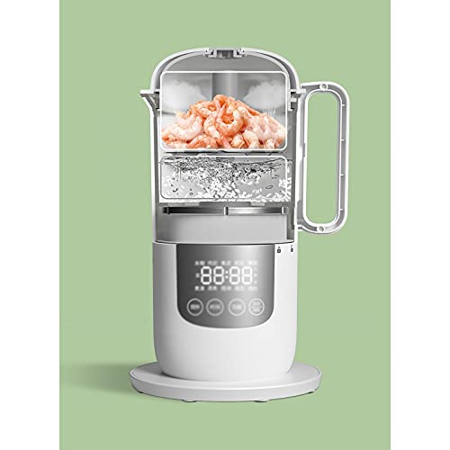 NYZABDL Máquina de suplemento de comida de bebê Máquina de cozinhar a vapor automática de cereais de